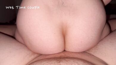 Petite girl ridden hard by a massive dick until she gushes squirting orgasm