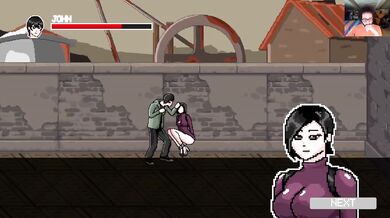 XVirus Ep.8 PIXEL HENTAI Pounding Blonde Brunette Doggystyle Big Dick Cum Feet