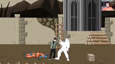 XVirus Ep.8 PIXEL HENTAI Pounding Blonde Brunette Doggystyle Big Dick Cum Feet