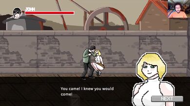 XVirus Ep.8 PIXEL HENTAI Pounding Blonde Brunette Doggystyle Big Dick Cum Feet
