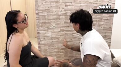 My roomie destroyed my tight pussy hard fast fuck