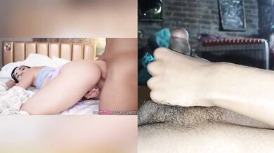 Stepdad destroys Stepdaughter while Mom showers deepthroat doggy and cowgirl reaction
