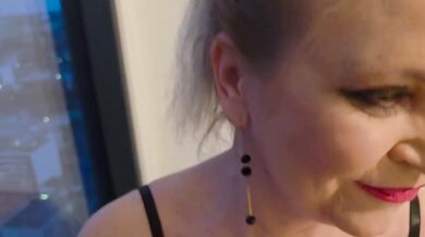 I swallowed my boss's big tits blonde cum and gagged on the best blowjob