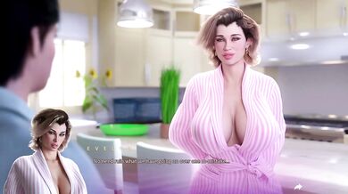 Bikini party girlfriends teasing big dick bang while gaming climax