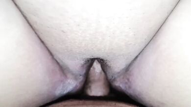 Missionary with my chubby Pinay wife ruined my cock