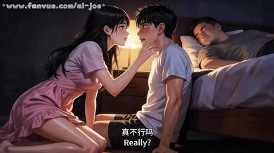 My sister-in-law deep throated me in front of my elder brother’s prese cumshot