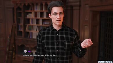 Streets of Sorcery XXXNinjas PC Gushing Brunette Cartoon Visual Novel