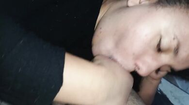 Best wet handjob and sloppy deep throat blowjob ruined by cum gushing and gagging
