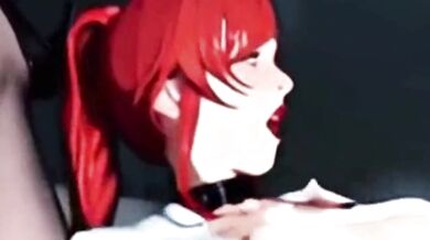 2am dream girl gets destroyed with a filthy double penetration creampie
