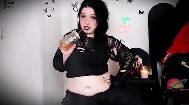 Goth fortune teller destroys your fate belly first vore roleplay