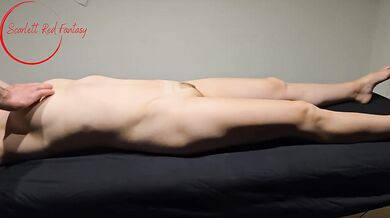Chest therapy ruined by perverted masseur gushing orgasm