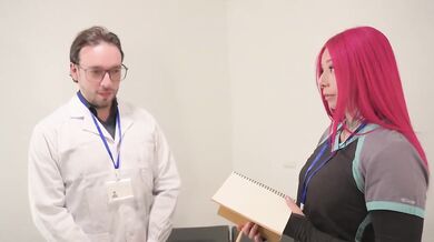 Chilean Patient fucked by Latina Nurse and Doctor in BDSM cage