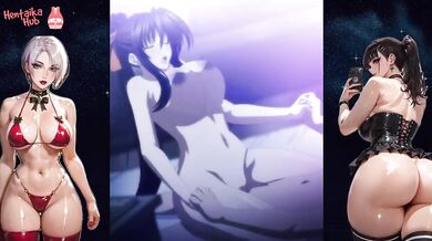 Hentai girls with big tits want hard anal creampie sex
