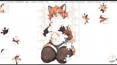 Furry Puzzle Females Destroyed In HD Porn