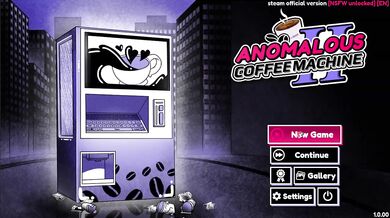 Anomalous Coffee Machine 2 her thick tits squish while she gets a big dick in the hentai game