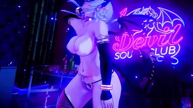 Anime dance funk2 leaked solo session with big ass big boobs blonde