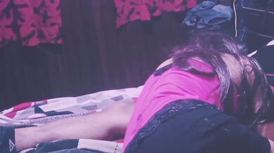 Delicate femboy destroyed anal deepthroat