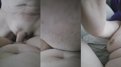 Close up of an ass getting fucked raw and hard