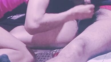 Elegante travesti anal que parecía sacada de una fantasía travesti