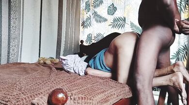 Milf gets destroyed in Srilanka step fantasy huge anal gangbang