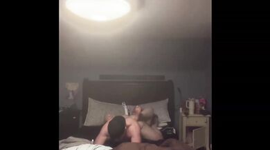 Reverse missionary anal fingering prostate squirted hard fuck