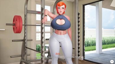Mansion Days Part 8 big tits stepsis bbw 3D hentai game parody