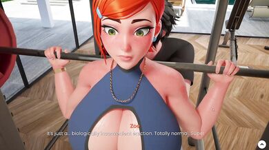 Mansion Days Part 8 big tits stepsis bbw 3D hentai game parody