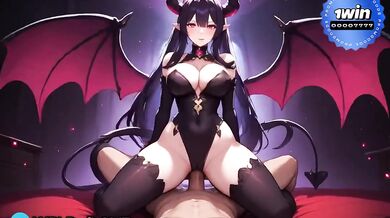 Insatiable Succubus Harem ruins me with demon queen gangbang