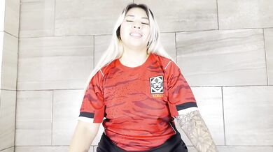 Korean vs Mexican penalty anal world cup anal creampie doggystyle pov