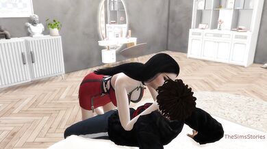 Fierce bucking thrusts burn hottest interracial fuck with ebony and BBC