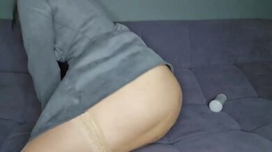 Igor plows Kristina's gaped pussy till milk drips out