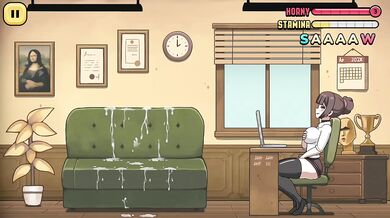 Teacher gets destroyed creampie while student watches