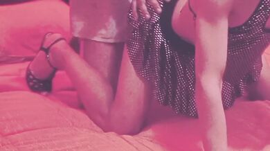 The audacious femboy took it raw and deep in public HD