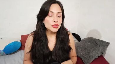 Neighbor teases you while fingering her thick tits and ass sloppy latino moans