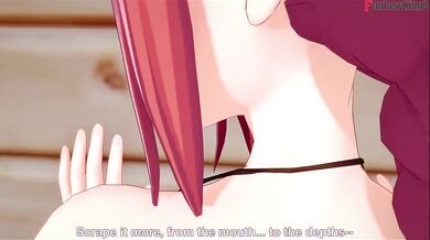 Makima’s Ahegao Tits get ripped POV chainsaw fuck