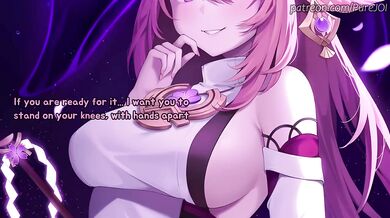Special feminization training with Yae Miko destroy her as sissy JOI