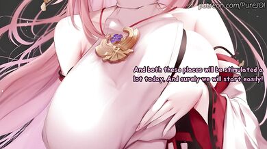 Special feminization training with Yae Miko destroy her as sissy JOI