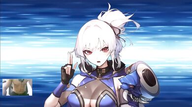 18 year old cosplay kunoichi gets destroyed by big demon dick