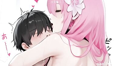 Nikke Velvet Gets Destroyed by her Big Tits anime hentai cumshot schoolgirl