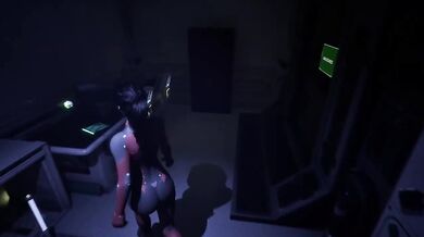 Mutant cumshot facefucked elf gets destroyed in gangbang fantasy
