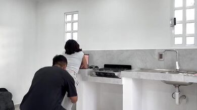 Fierce cock grinds desperate wet mouth to collapse with hot latina