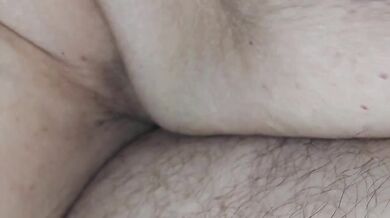 140 Hornyman11 grinds her spread legs with that big cock tearing her pussy raw