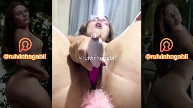 Redhead Latina begged for hard anal while vibrator fucked her dripping pussy