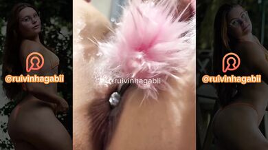 Redhead Latina begged for hard anal while vibrator fucked her dripping pussy