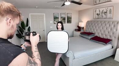 Newbie Big Booty Roommate Gets Caught Cheating BTS Blowjob POV