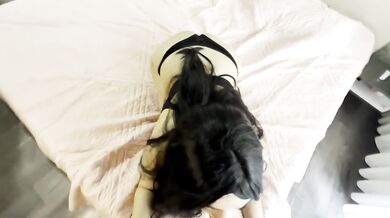 Step bro rates my sucking skills and then rates my pussy hard