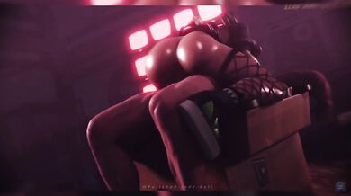 Overwatch and FF7 doggy compilation 3D animation 4K riding thick ass D.Va 2B NSFW