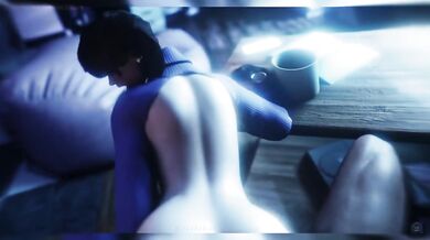 Overwatch and FF7 doggy compilation 3D animation 4K riding thick ass D.Va 2B NSFW
