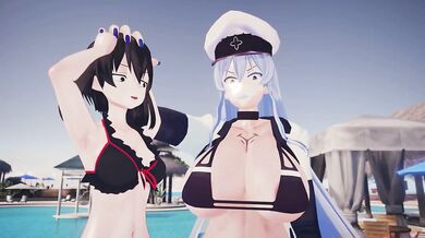 Esdeath’s darling crushed failed rescue same size vore belly bulge chained bondage