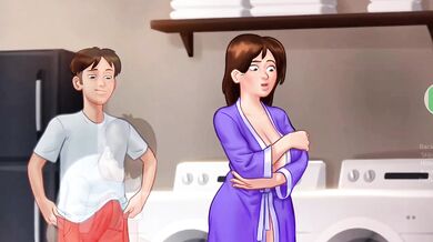 Debbie’s Hot Stepmom Hall Room Sex Creampie ruined